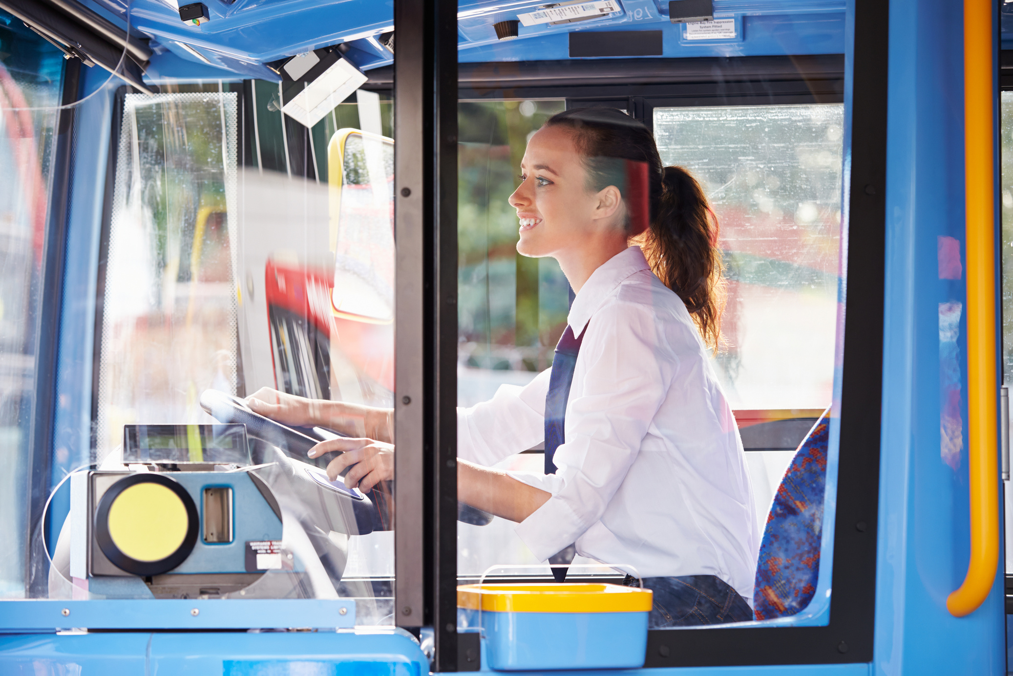 Female Bus Driver